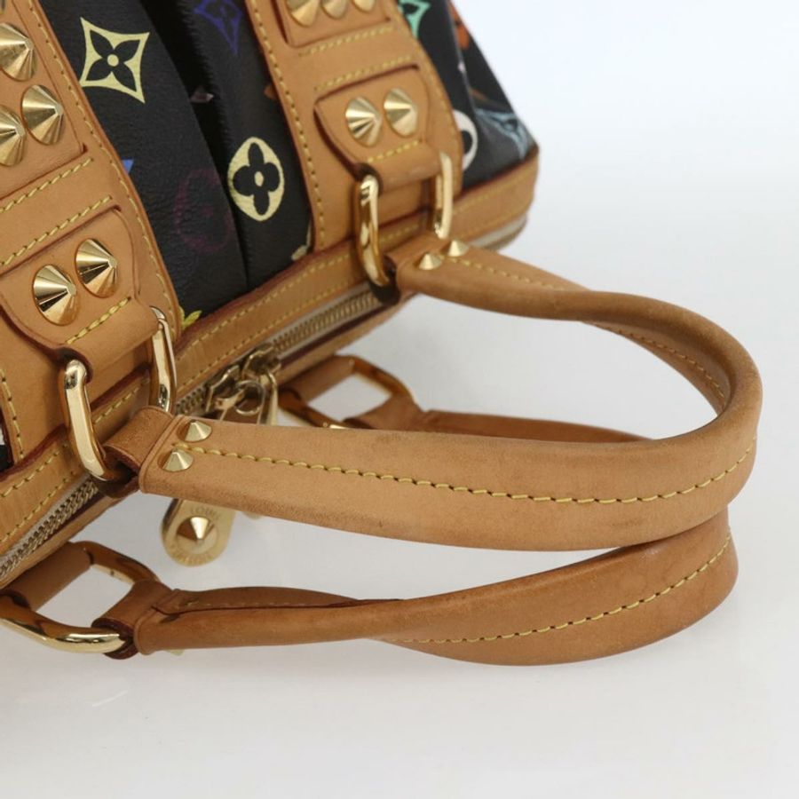 【日本直送】路易威登 Monogram Multicolor Courtney MM 兩用包 黑色 M45642 正品 163673SAV-6