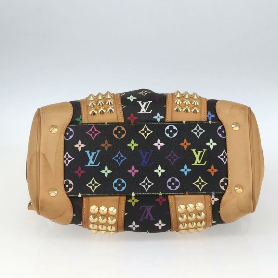 【日本直送】路易威登 Monogram Multicolor Courtney MM 兩用包 黑色 M45642 正品 163673SAV-10
