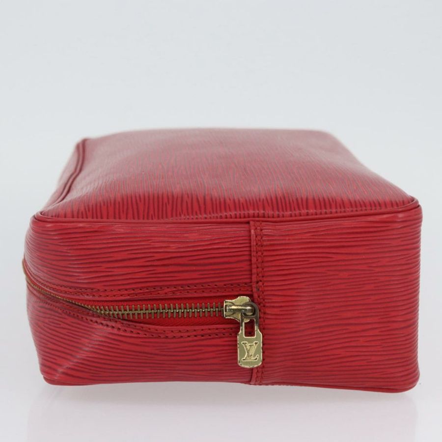 【日本直送】路易威登 Epi Trousse Toilette 28 手拿包 紅色 LV 正品 BSZ641-4