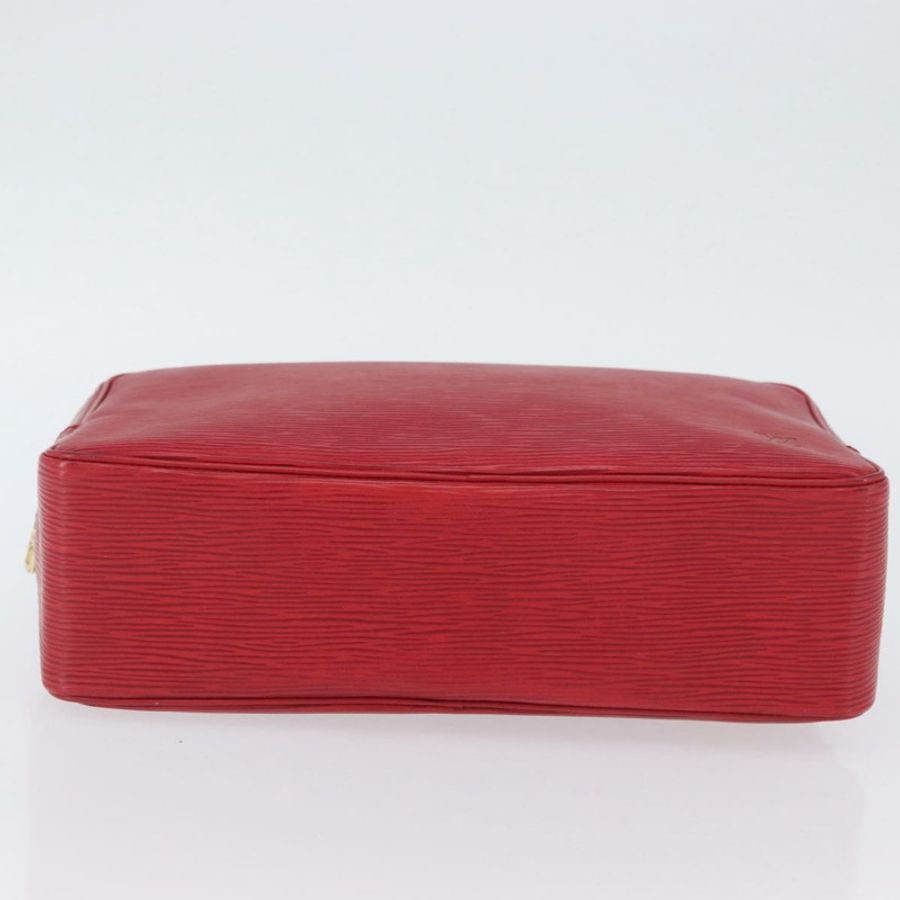【日本直送】路易威登 Epi Trousse Toilette 28 手拿包 紅色 LV 正品 BSZ641-6