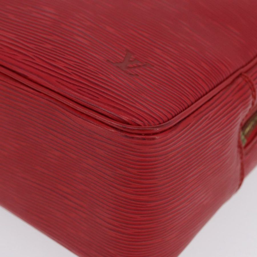 【日本直送】路易威登 Epi Trousse Toilette 28 手拿包 紅色 LV 正品 BSZ641-8