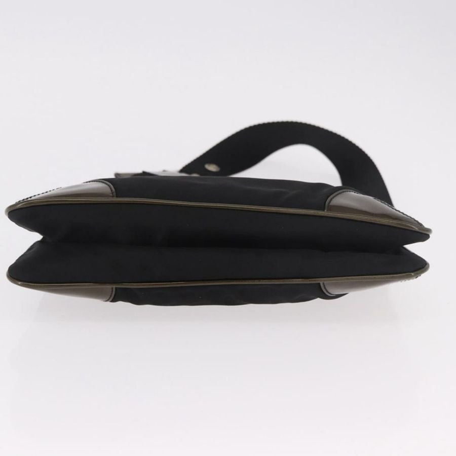 【日本直送】PRADA 單肩包 尼龍 銀黑色 正品 187204A-4