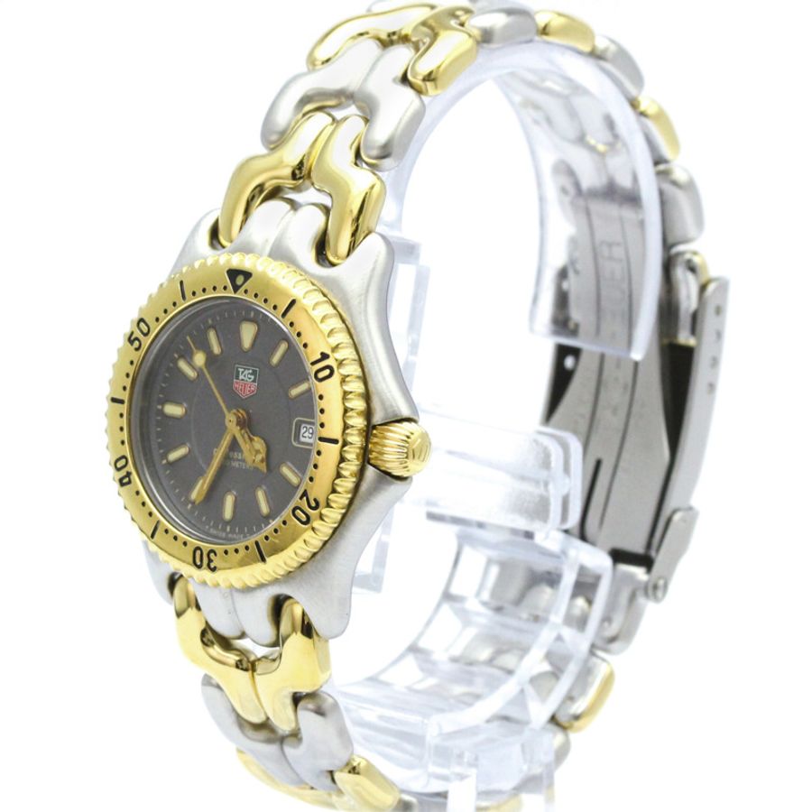 TAG HEUER SEL 200M 鍍金鋼女錶 WG1320 拋光-1