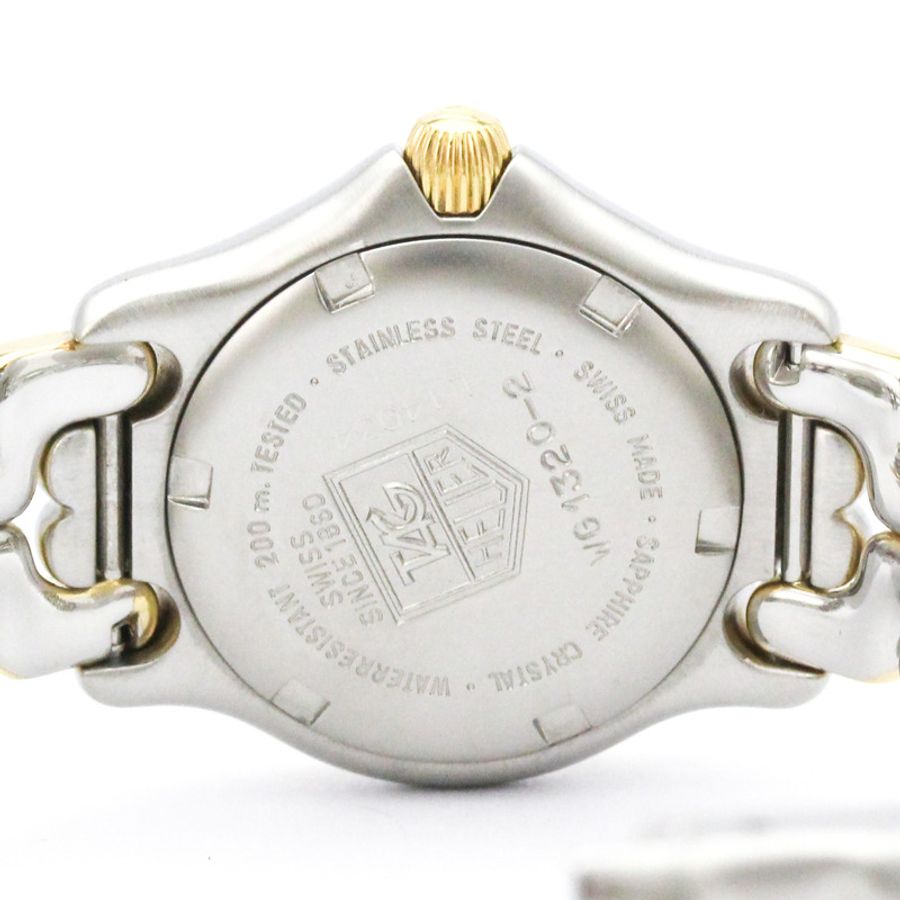 TAG HEUER SEL 200M 鍍金鋼女錶 WG1320 拋光-6