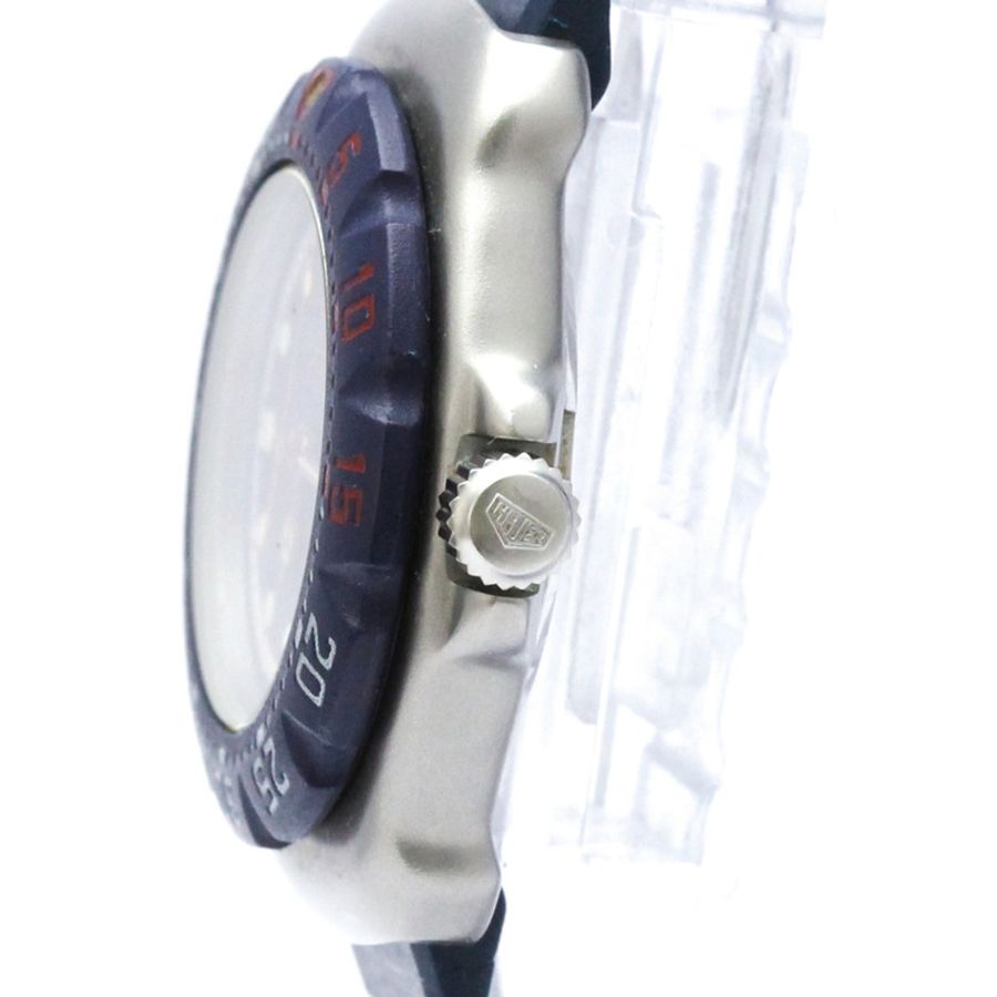 TAG HEUER 豪雅一級方程式精鋼橡膠石英女錶 370.508-3