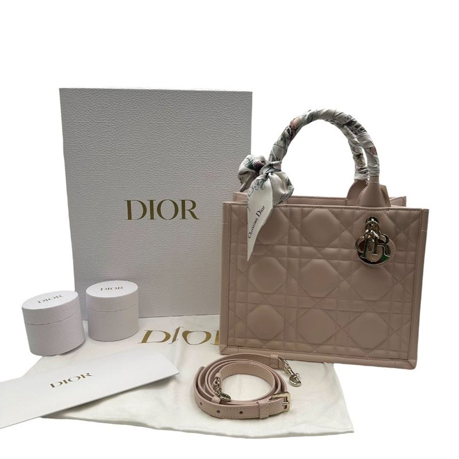 【美收精品】Dior 淡粉色托特包 C-628【隔月月中將轉賣至日本 上架期限30天】-0