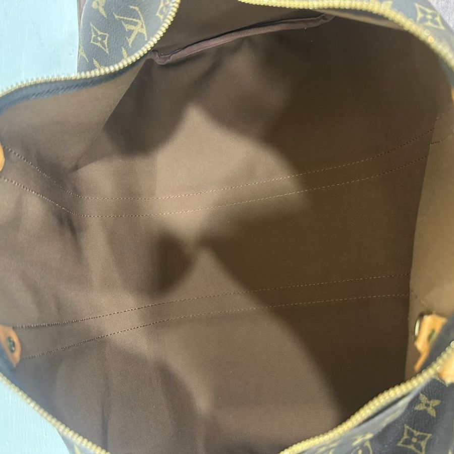 Louis Vuitton Monogram Keepall 50 M41426 經典旅行袋 附防塵套-6