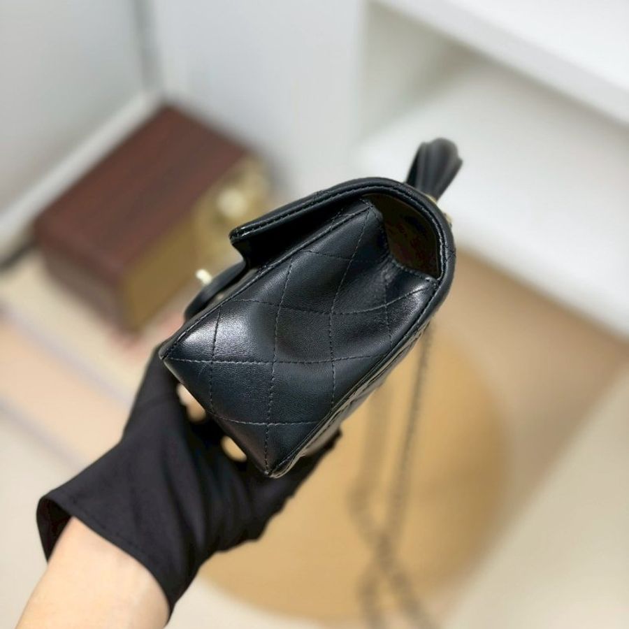 🏷Chanel 香奈兒.手柄 CF20 Mini Handle 季節款(缺吊飾)-3