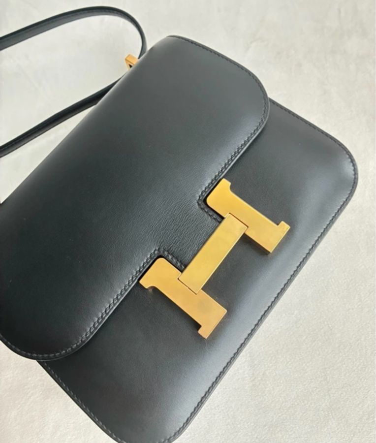 Hermes 愛馬仕Constance 19 康康黑金-4