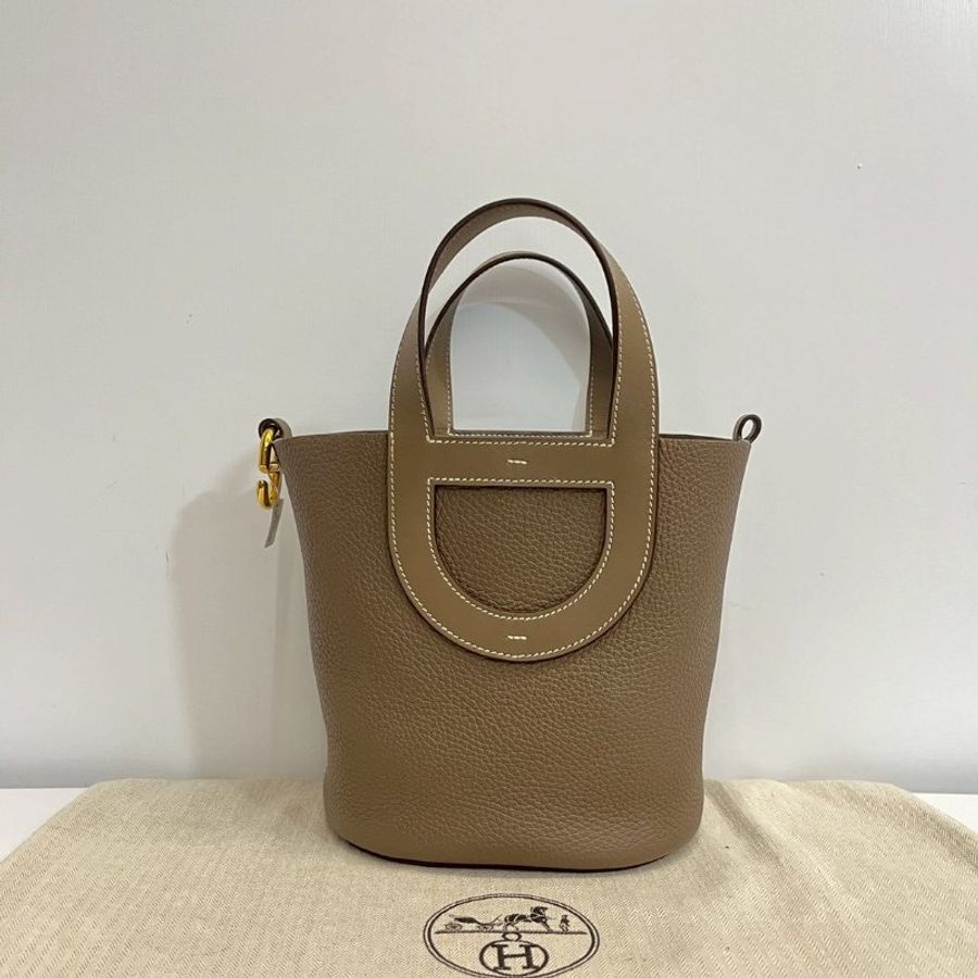 Hermes In the loop 豬鼻子菜籃-2