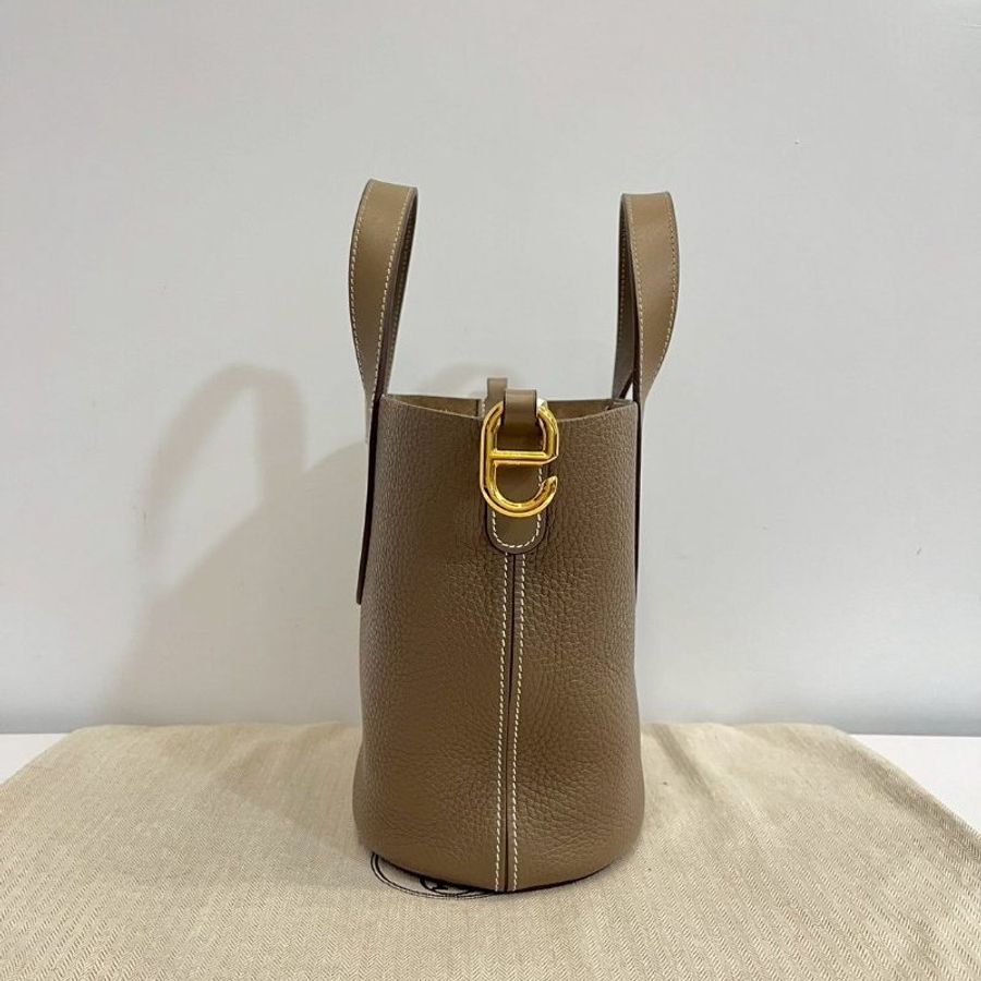 Hermes In the loop 豬鼻子菜籃-6