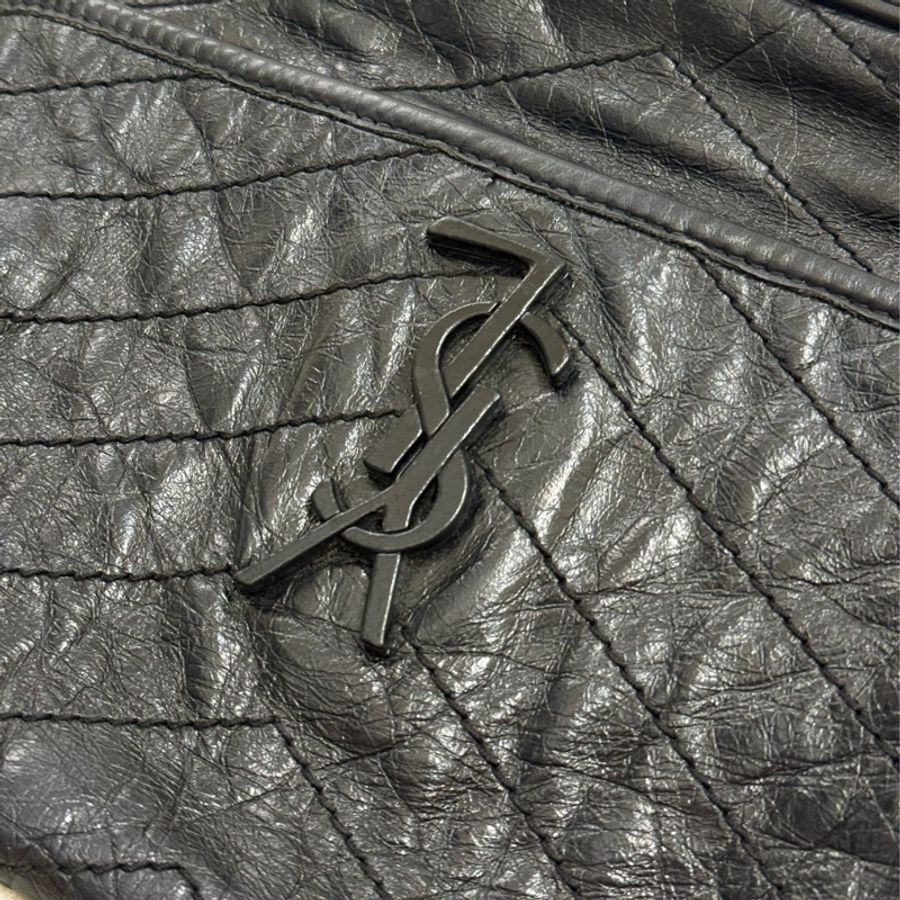 Ysl niki 黑色 中號 ✨新款D扣-2