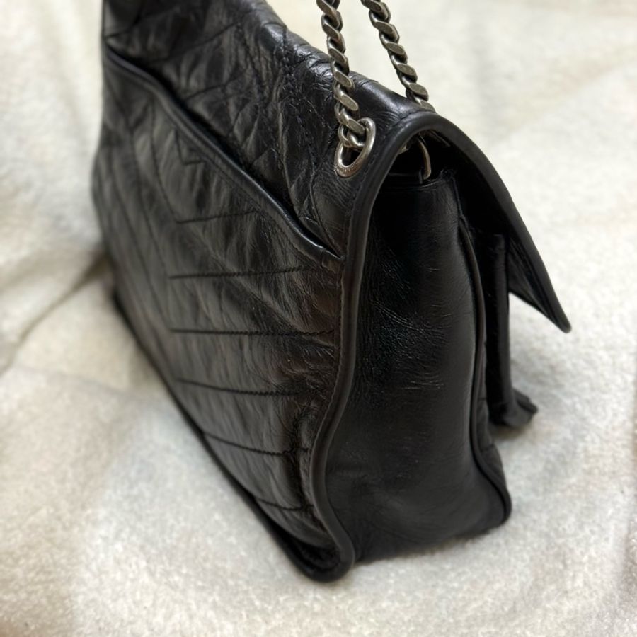 Ysl niki 黑色 中號 ✨新款D扣-4