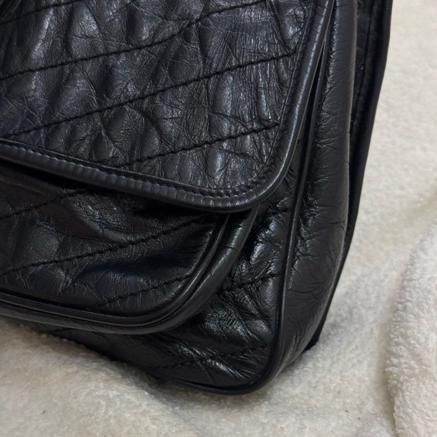 Ysl niki 黑色 中號 ✨新款D扣-6