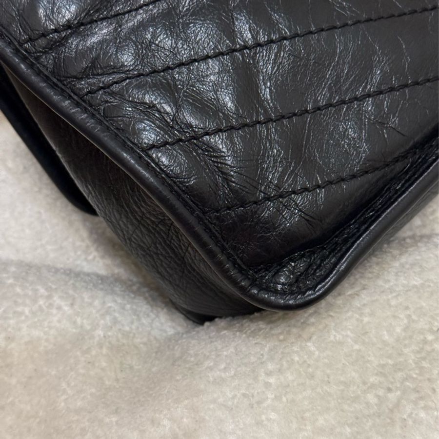 Ysl niki 黑色 中號 ✨新款D扣-9