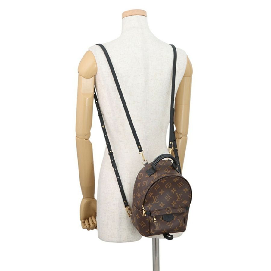 路易威登 Monogram Palm Springs 雙肩包 MINI M44873 女士路易威登手提包-4