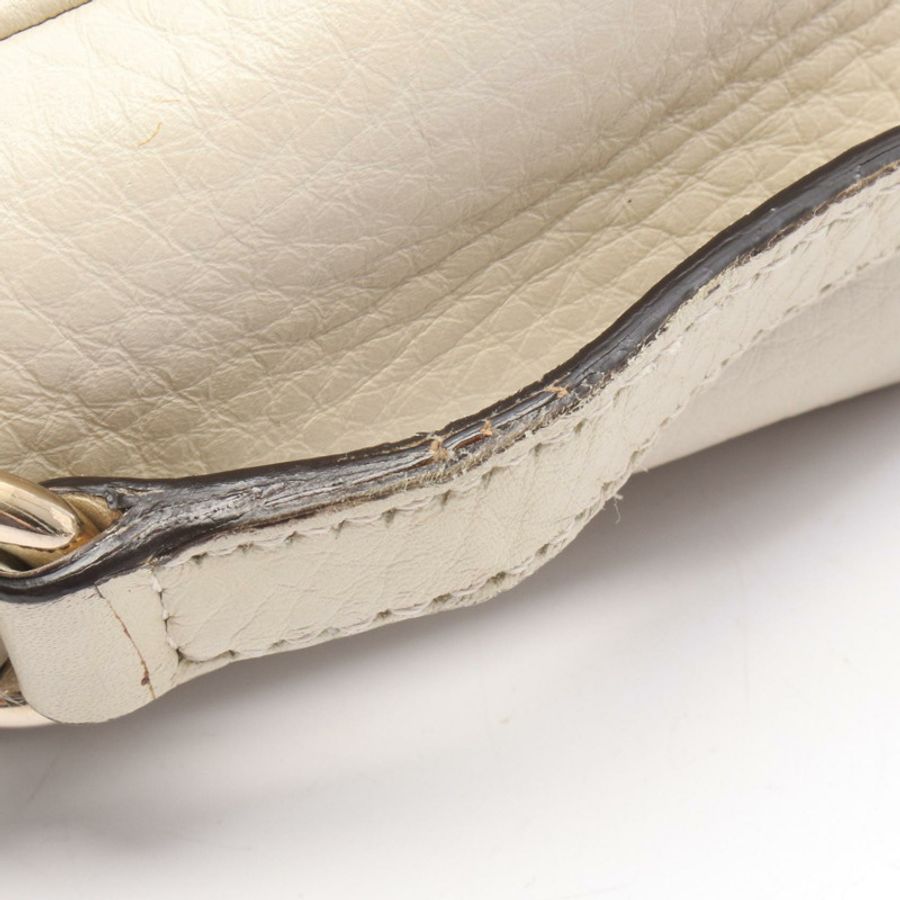 GUCCI Soho Disco Interlocking G 肩挎包 308364 皮革 米色 二手-4
