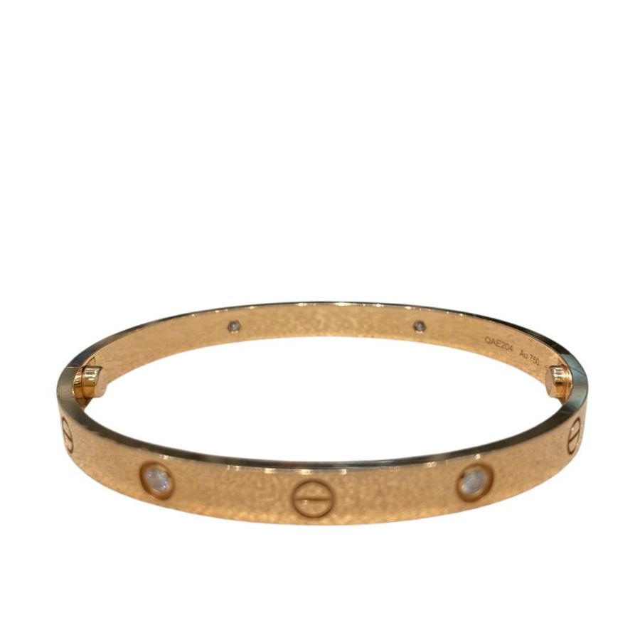 CARTIER 卡地亞 LOVE 手環 18K 黃金 SIZE19-1