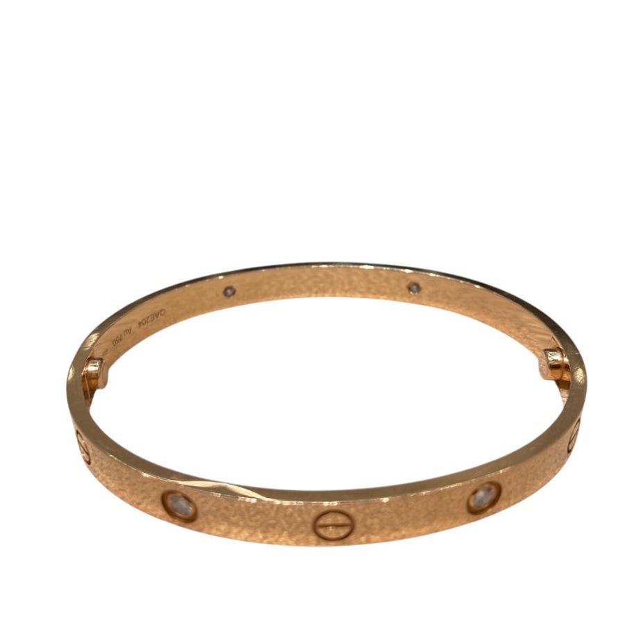 CARTIER 卡地亞 LOVE 手環 18K 黃金 SIZE19-4