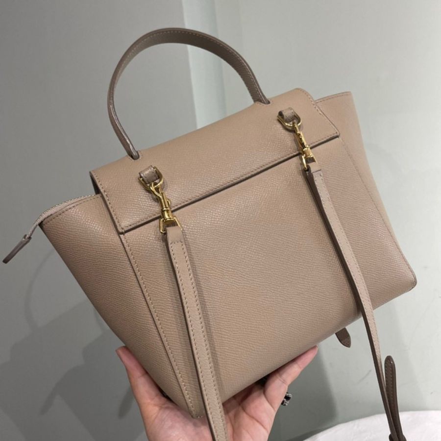 Celine Nano belt bag 奶茶色鯰魚包-8