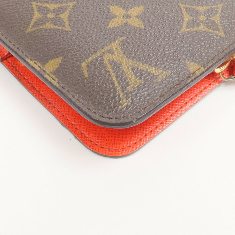 LOUIS VUITTON Monogram Porte Monnaie Insolite錢包-9
