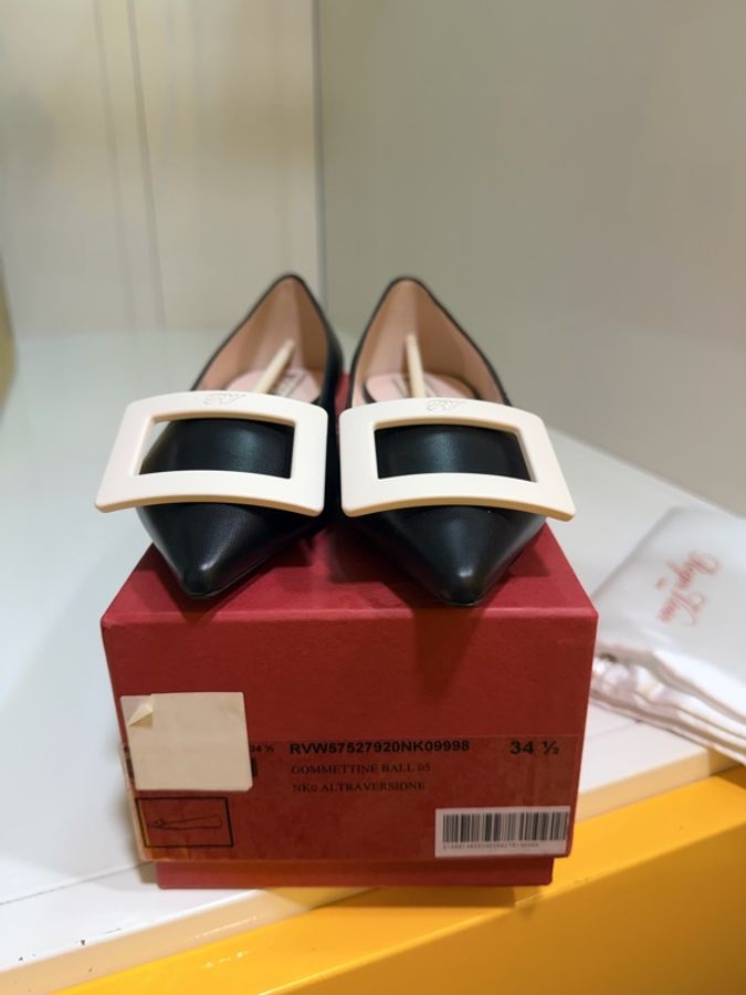Roger Vivier Gommettine 軟皮 尖頭 34.5-1