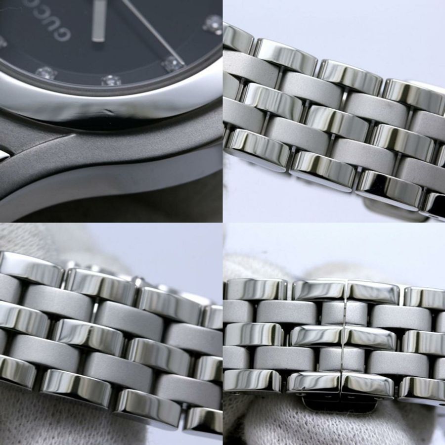 GUCCI G-Class 11鑽腕錶 YA055504 5500L 女士不鏽鋼腕錶 40444-9