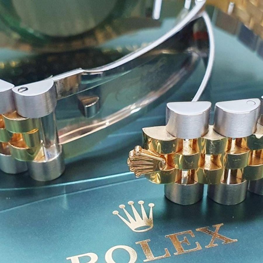 【大眾名錶】ROLEX 勞力士 116243 Datejust 2016/10 市場罕見款 9.8成新 錶頭錶扣原廠膠膜 原廠鑽圈 黑貝殼十鑽面盤 B1397-5
