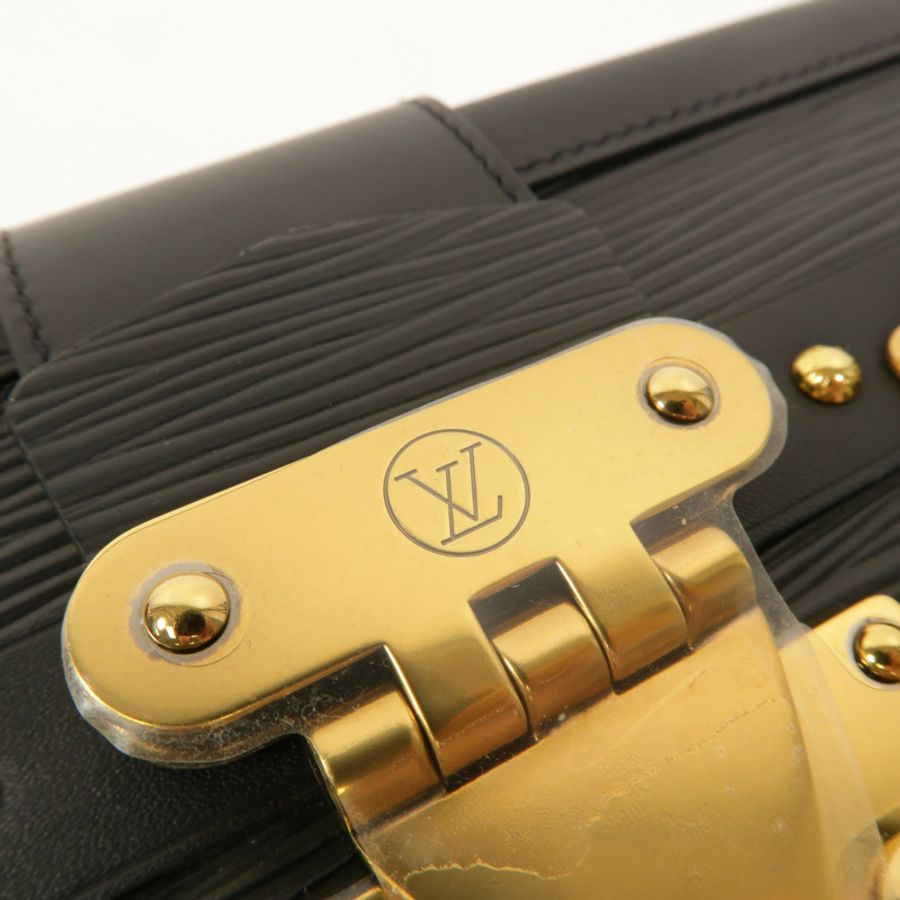 LOUIS VUITTON Epi Petite Malle肩背袋-8