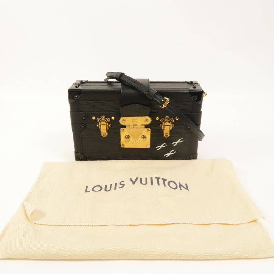 LOUIS VUITTON Epi Petite Malle肩背袋-10