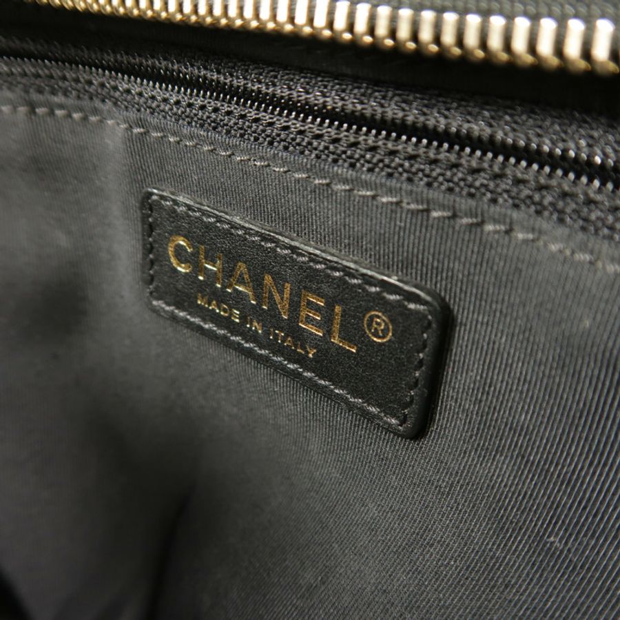 CHANEL 牛皮皮革Shoulder Bag鏈帶手挽肩背兩用袋-5