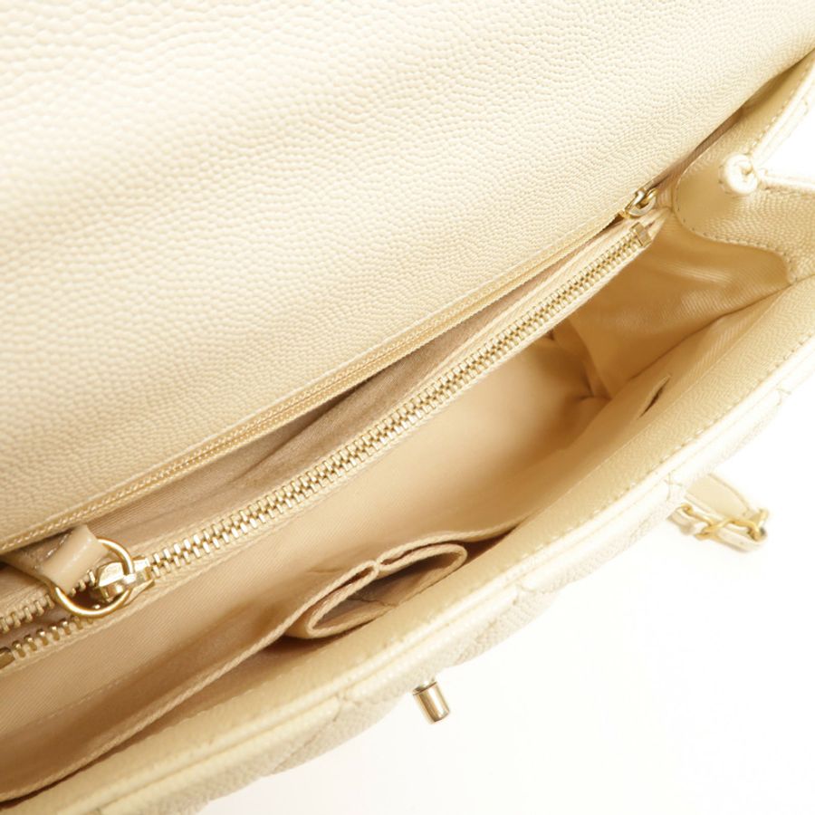 CHANEL 牛皮皮革Coco Handle Bag手挽肩背兩用袋-4