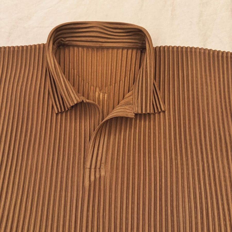 Homme Plisse 短袖Polo衫-1