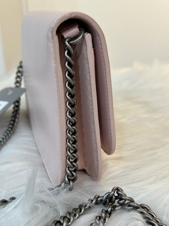 Balenciaga wallet on chain 櫻花粉色鏈條包-1