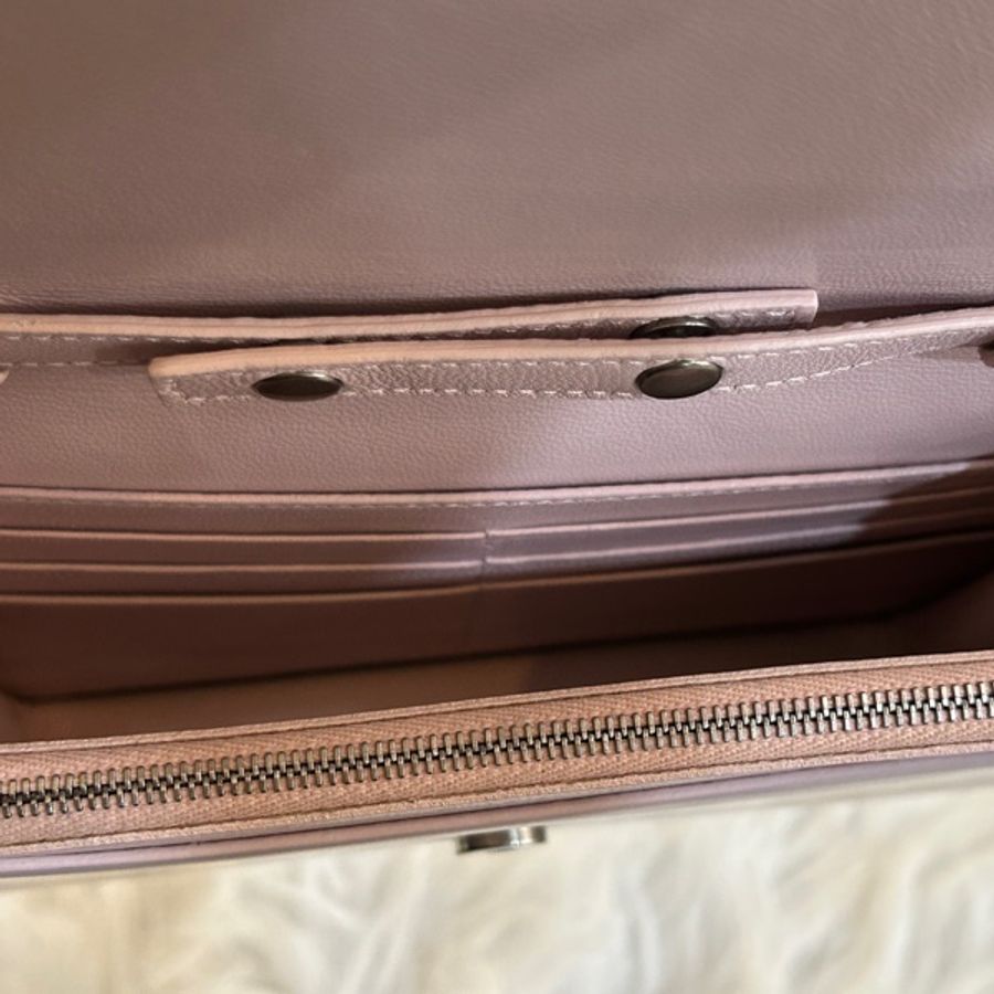 Balenciaga wallet on chain 櫻花粉色鏈條包-8