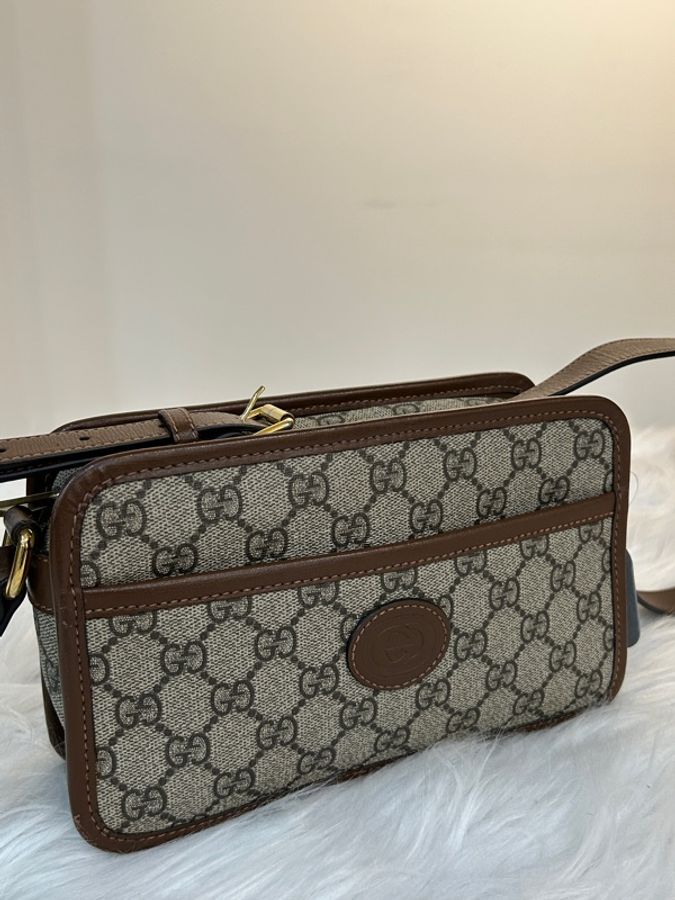 Gucci老花相機包-0