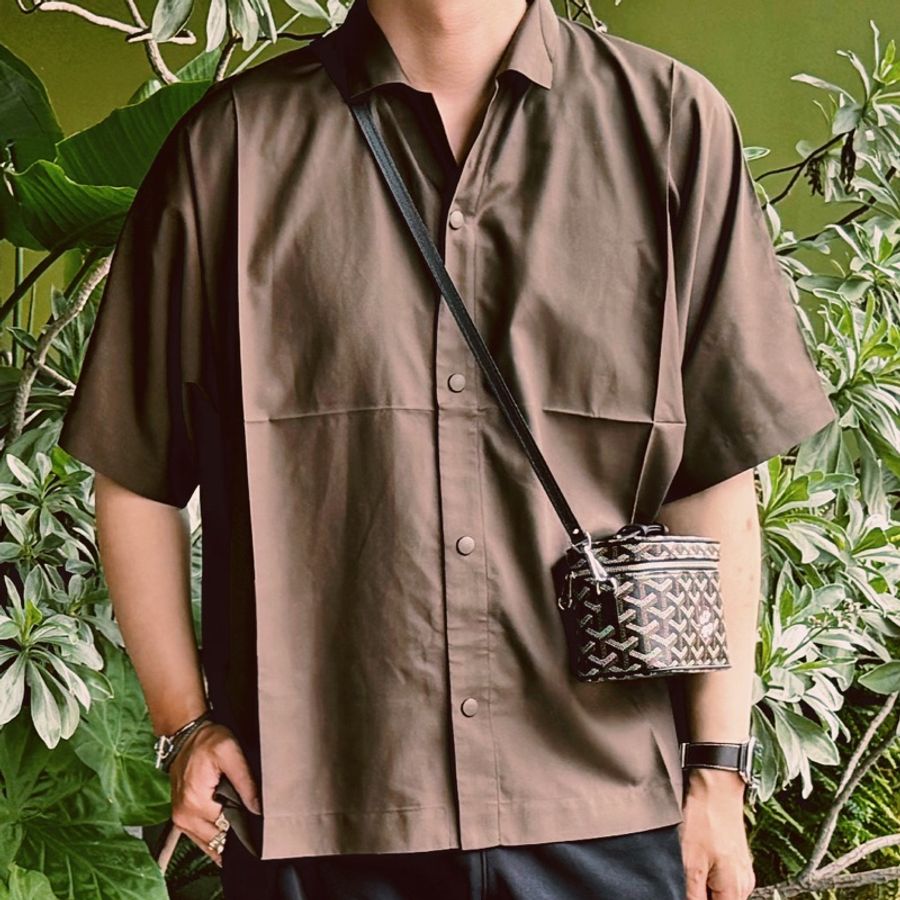 Goyard 限定四葉幸運草化妝包-10