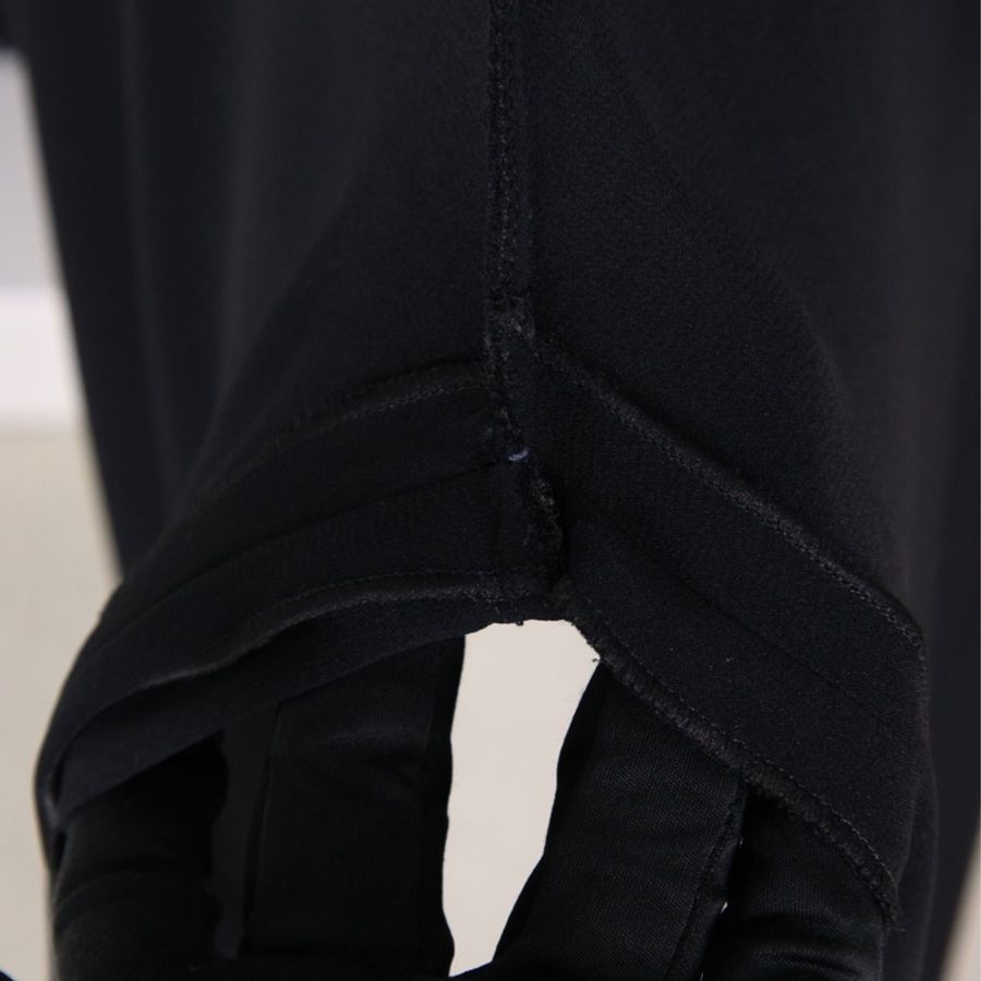 Dior 黑色针织露背两口袋无袖连体裤-37