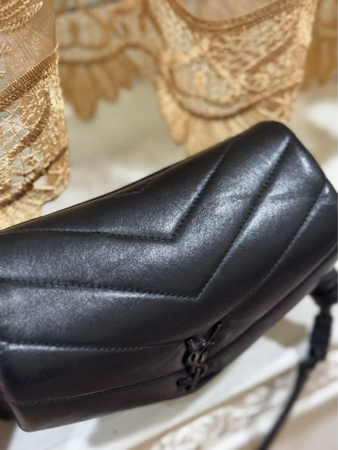 YSL Toy Loulou 方胖子 So Black-38