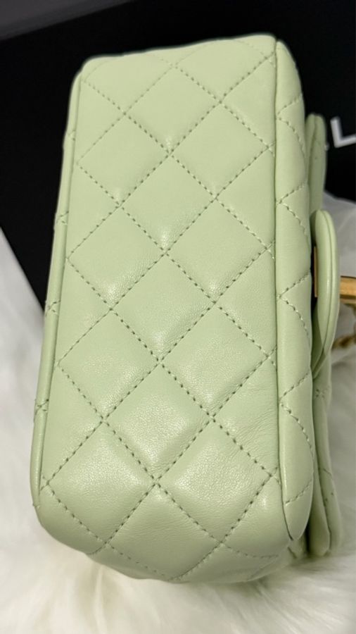 Chanel金球牛油果綠方胖🥑-6