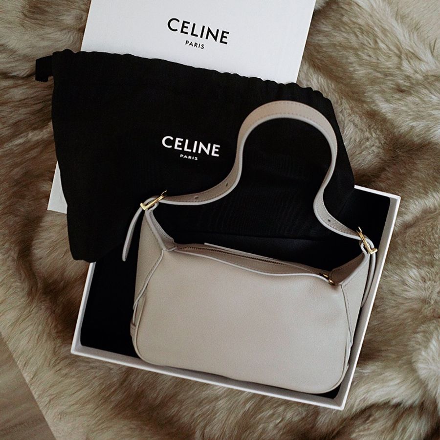 ▪️現貨全新▪️ Celine mini romy腋下包飯盒包兩用手袋-2