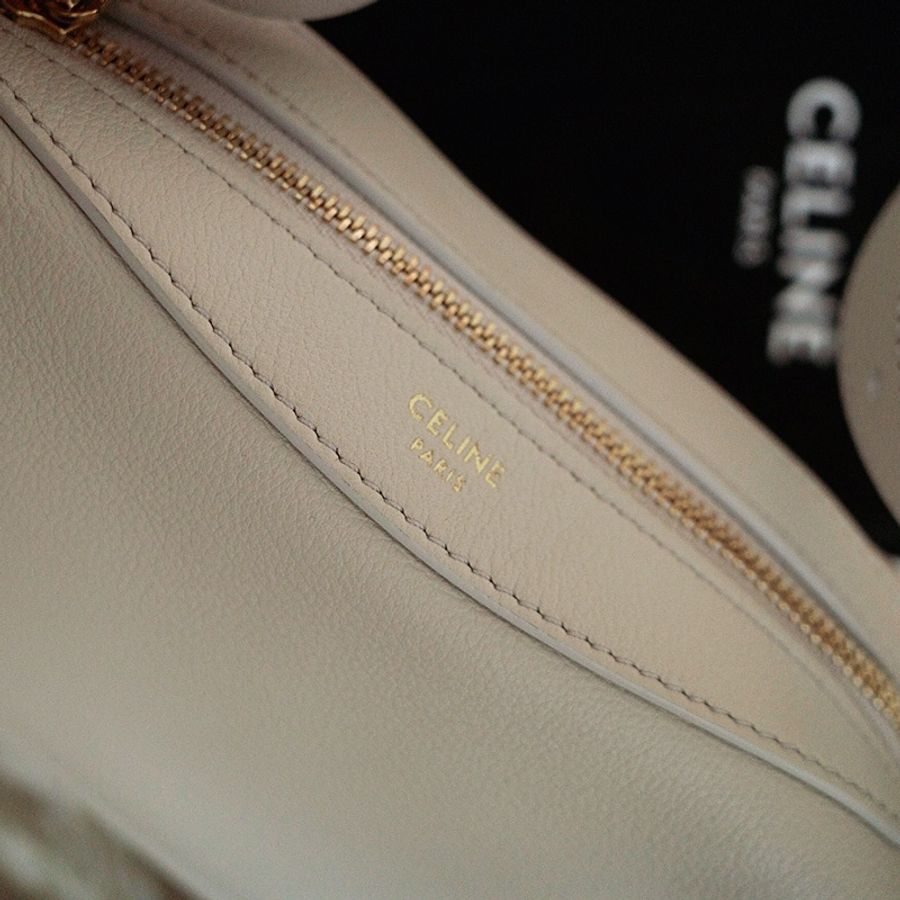 ▪️現貨全新▪️ Celine mini romy腋下包飯盒包兩用手袋-4