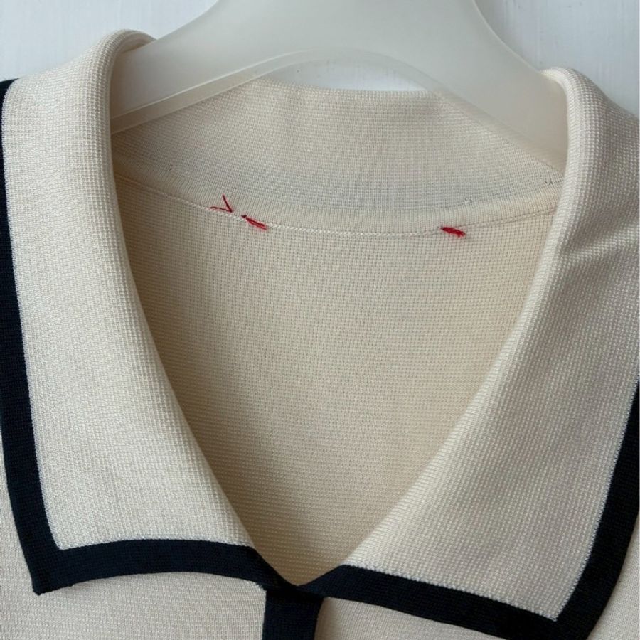 Gucci 刺繡學院風連身洋裝L號-13