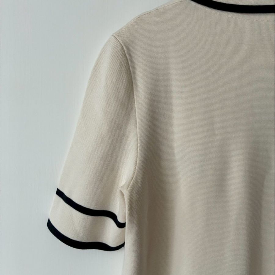 Gucci 刺繡學院風連身洋裝L號-16