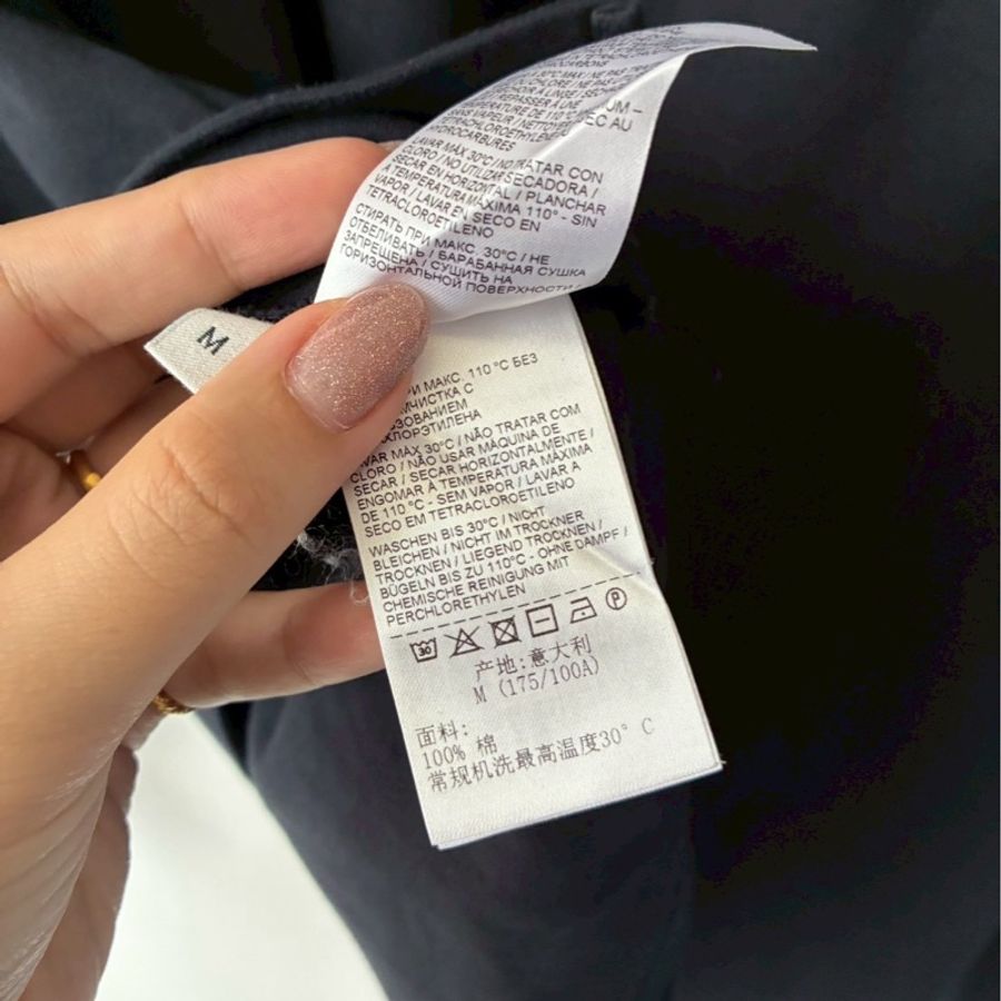 BV黑色長袖上衣M號-15