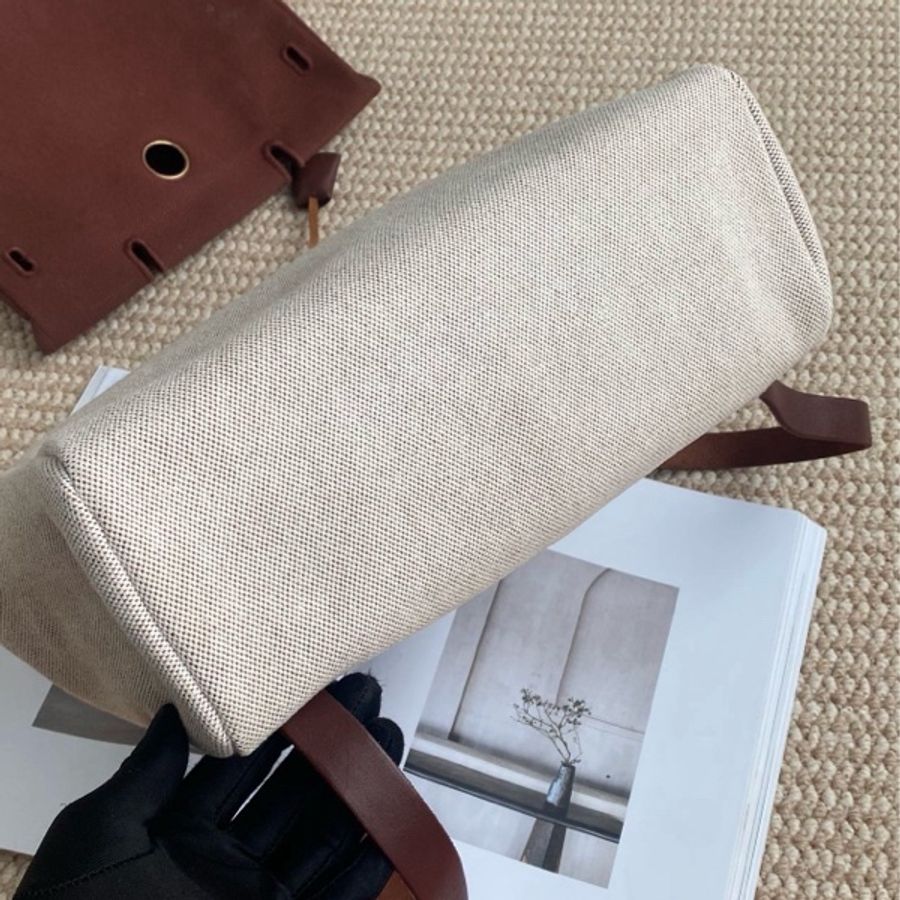愛馬仕hermes herbag31金棕双肩/双袋 背包-12