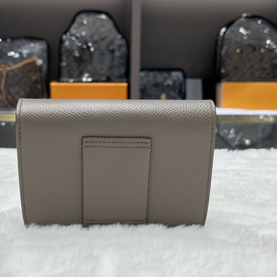 Hermes 愛馬仕 Constance Slim錢包 牛皮 長12.4x10.2x3-6