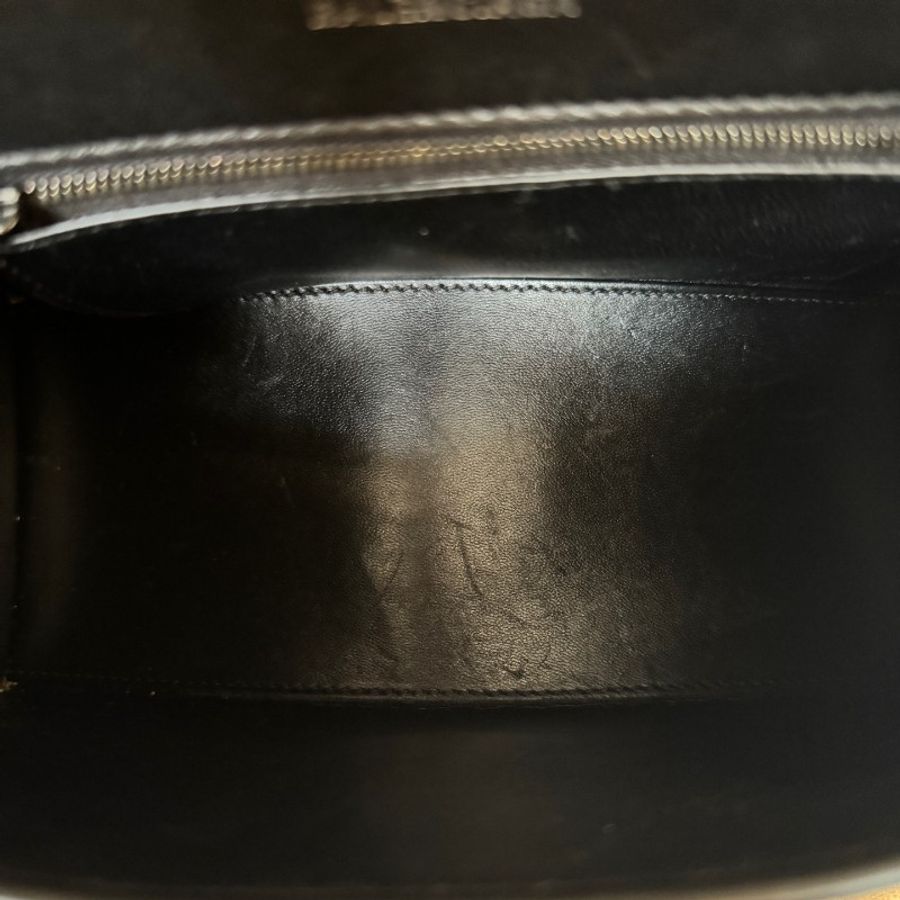 Balenciaga 鱷魚壓紋so black 沙漏包 S號-10