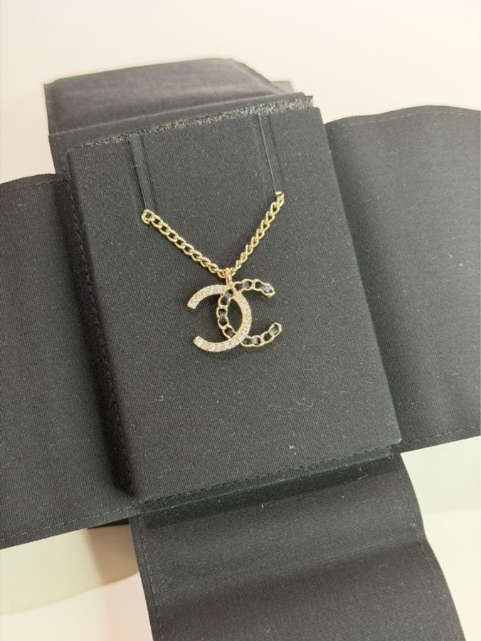 CHANEL|不對稱雙C項鏈-0