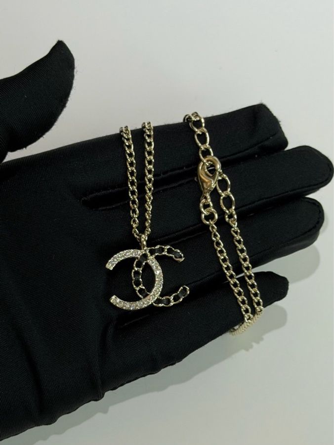 CHANEL|不對稱雙C項鏈-1